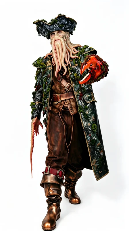 Pirate Captain Men’s Stage Costume