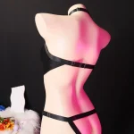 Black Asymmetric One Shoulder Bodysuit
