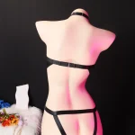 Black Asymmetric One Shoulder Bodysuit