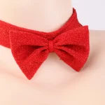Red Bow Holiday Lingerie Set