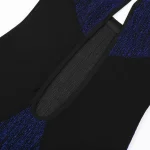 Blue Black Cutout Bodysuit
