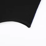 Blue Black Cutout Bodysuit